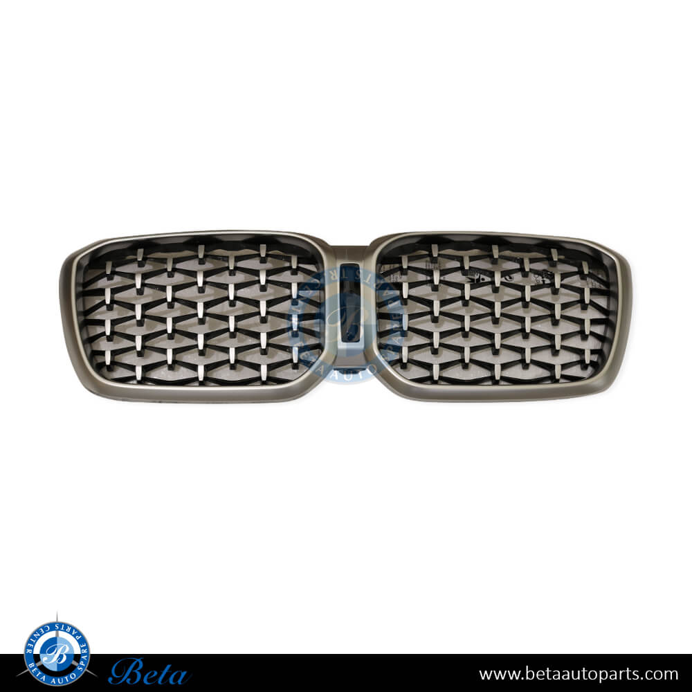 Radiator Grille with Camera Hole for BMW X4 G02 LCI 2022-Up models, Part Number 51135A20763 Radiator Grille with Camera Hole for BMW X4 G02 LCI 2022-Up models, Part Number 51135A20763